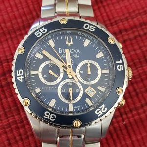 Bulova men's Marine Star blue face